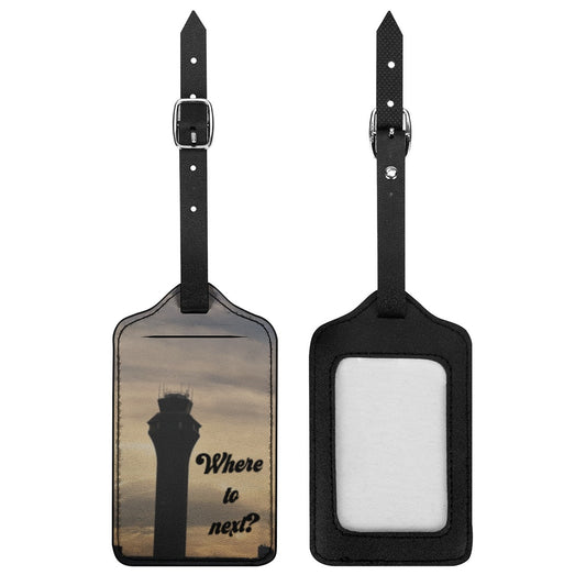 Where to next? Air Traffic Control Center Luggage Tag